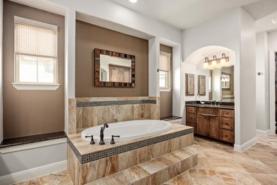 Beautiful single-family home sits overlooking the green of Hole on The Club At Comanche Trace in Texas - for sale on GolfHomes.com, golf home, golf lot