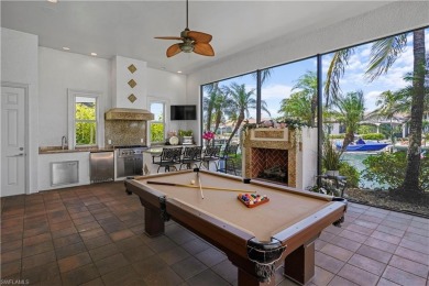 Sun-Soaked Sophistication on the Shores of Miromar Lakes! Tucked on Miromar Lakes Golf Club in Florida - for sale on GolfHomes.com, golf home, golf lot