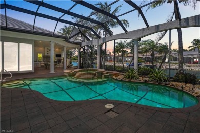 Sun-Soaked Sophistication on the Shores of Miromar Lakes! Tucked on Miromar Lakes Golf Club in Florida - for sale on GolfHomes.com, golf home, golf lot