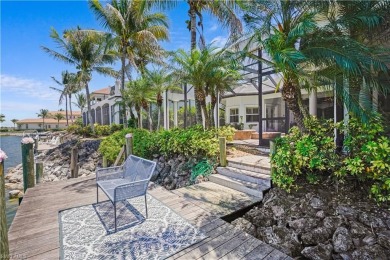 Sun-Soaked Sophistication on the Shores of Miromar Lakes! Tucked on Miromar Lakes Golf Club in Florida - for sale on GolfHomes.com, golf home, golf lot