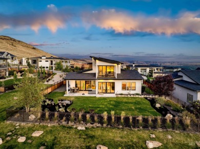 This Boulder Point home is designed for modern living with on Warm Springs Golf Club in Idaho - for sale on GolfHomes.com, golf home, golf lot