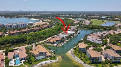 Sun-Soaked Sophistication on the Shores of Miromar Lakes! Tucked on Miromar Lakes Golf Club in Florida - for sale on GolfHomes.com, golf home, golf lot