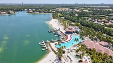 Sun-Soaked Sophistication on the Shores of Miromar Lakes! Tucked on Miromar Lakes Golf Club in Florida - for sale on GolfHomes.com, golf home, golf lot