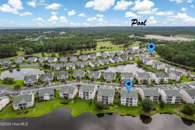 Don't Miss This First Floor - Golf  Pond View Condo in Sandpiper on Sandpiper Bay Golf and Country Club in North Carolina - for sale on GolfHomes.com, golf home, golf lot