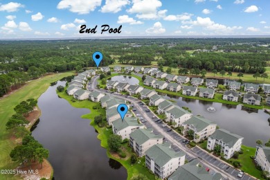 Don't Miss This First Floor - Golf  Pond View Condo in Sandpiper on Sandpiper Bay Golf and Country Club in North Carolina - for sale on GolfHomes.com, golf home, golf lot