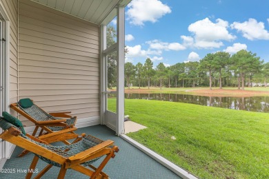 Don't Miss This First Floor - Golf  Pond View Condo in Sandpiper on Sandpiper Bay Golf and Country Club in North Carolina - for sale on GolfHomes.com, golf home, golf lot