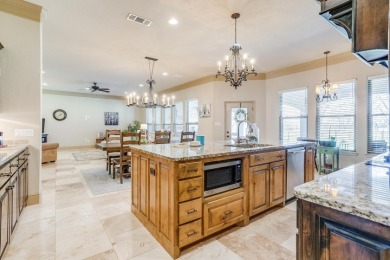 Mediterranean Style Home in Granbury, TX for Sale on Pecan Plantation Country Club in Texas - for sale on GolfHomes.com, golf home, golf lot