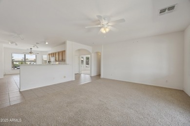 Beautifully maintained 2BR, 2BA plus den/office Daybreak model on Lone Tree Golf Club in Arizona - for sale on GolfHomes.com, golf home, golf lot