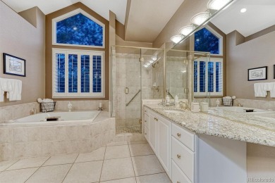 Tucked away in the trees for ultimate privacy, this beautifully on Castle Pines Golf Club in Colorado - for sale on GolfHomes.com, golf home, golf lot