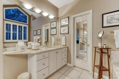 Tucked away in the trees for ultimate privacy, this beautifully on Castle Pines Golf Club in Colorado - for sale on GolfHomes.com, golf home, golf lot