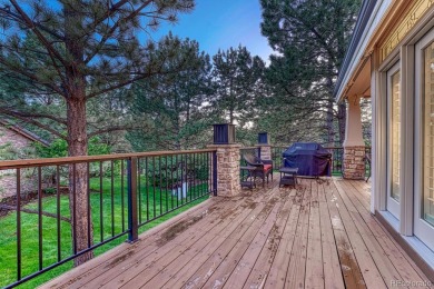 Tucked away in the trees for ultimate privacy, this beautifully on Castle Pines Golf Club in Colorado - for sale on GolfHomes.com, golf home, golf lot