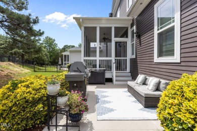 Beautifully maintained home nestled in popular Heritage at Wake on Heritage Golf Club in North Carolina - for sale on GolfHomes.com, golf home, golf lot