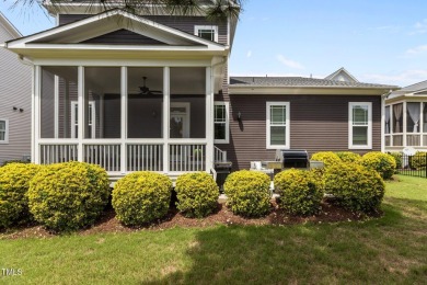 Beautifully maintained home nestled in popular Heritage at Wake on Heritage Golf Club in North Carolina - for sale on GolfHomes.com, golf home, golf lot