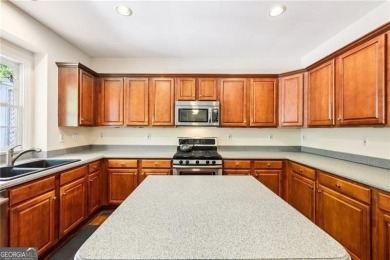 This beautiful home located on a cul-de-sac backs up to a on Windermere Golf Club in Georgia - for sale on GolfHomes.com, golf home, golf lot