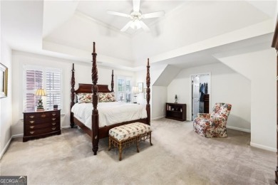 This beautiful home located on a cul-de-sac backs up to a on Windermere Golf Club in Georgia - for sale on GolfHomes.com, golf home, golf lot