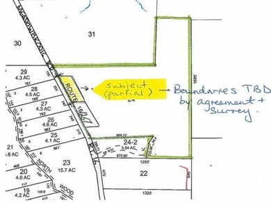 Excellent opportunity to choose your own lot size - current on Diadema Golf Course  in Maine - for sale on GolfHomes.com, golf home, golf lot