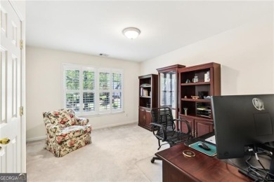 This beautiful home located on a cul-de-sac backs up to a on Windermere Golf Club in Georgia - for sale on GolfHomes.com, golf home, golf lot