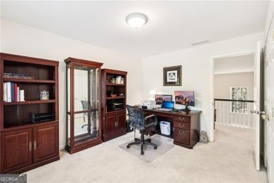 This beautiful home located on a cul-de-sac backs up to a on Windermere Golf Club in Georgia - for sale on GolfHomes.com, golf home, golf lot