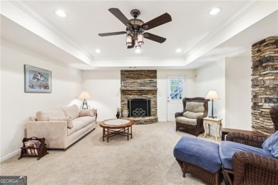 This beautiful home located on a cul-de-sac backs up to a on Windermere Golf Club in Georgia - for sale on GolfHomes.com, golf home, golf lot