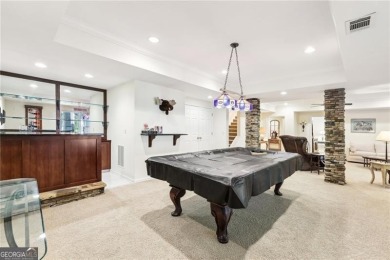 This beautiful home located on a cul-de-sac backs up to a on Windermere Golf Club in Georgia - for sale on GolfHomes.com, golf home, golf lot