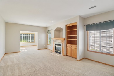 Enjoy low-maintenance living in this zero-entry, move-in ready on Briarwood Club of Ankeny in Iowa - for sale on GolfHomes.com, golf home, golf lot