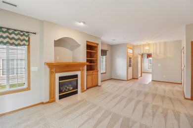 Enjoy low-maintenance living in this zero-entry, move-in ready on Briarwood Club of Ankeny in Iowa - for sale on GolfHomes.com, golf home, golf lot