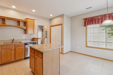 Enjoy low-maintenance living in this zero-entry, move-in ready on Briarwood Club of Ankeny in Iowa - for sale on GolfHomes.com, golf home, golf lot