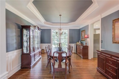 Welcome to this stunning 6 bedroom, 4 bath lakefront home in on Hamilton Mill Golf Club in Georgia - for sale on GolfHomes.com, golf home, golf lot