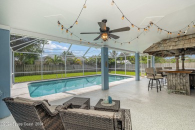 Live the beachside dream! Concrete Block Melbourne Bch UPDATED on Spessard Holland Golf Course in Florida - for sale on GolfHomes.com, golf home, golf lot