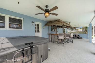 Live the beachside dream! Concrete Block Melbourne Bch UPDATED on Spessard Holland Golf Course in Florida - for sale on GolfHomes.com, golf home, golf lot