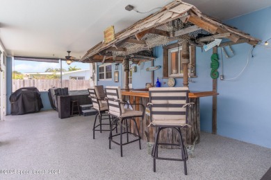 Live the beachside dream! Concrete Block Melbourne Bch UPDATED on Spessard Holland Golf Course in Florida - for sale on GolfHomes.com, golf home, golf lot