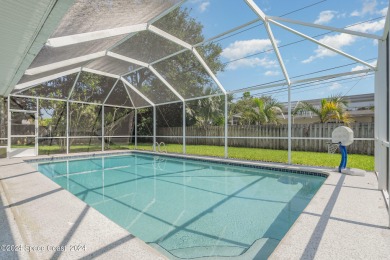 Live the beachside dream! Concrete Block Melbourne Bch UPDATED on Spessard Holland Golf Course in Florida - for sale on GolfHomes.com, golf home, golf lot