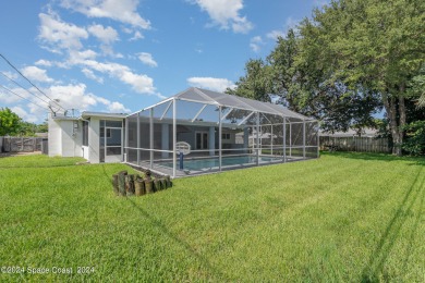 Live the beachside dream! Concrete Block Melbourne Bch UPDATED on Spessard Holland Golf Course in Florida - for sale on GolfHomes.com, golf home, golf lot