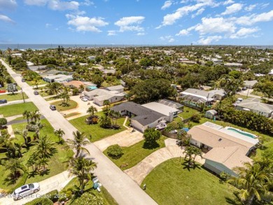 Live the beachside dream! Concrete Block Melbourne Bch UPDATED on Spessard Holland Golf Course in Florida - for sale on GolfHomes.com, golf home, golf lot