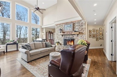 Nothing compares to coming home to this. Tucked on a beautifully on Big Canoe Golf Club - Cherokee in Georgia - for sale on GolfHomes.com, golf home, golf lot