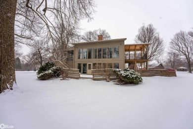 CAPTIVATING RESIDENCE ON 3 SPACIOUS LOTS--A NATURE LOVER'S on Rice Lake Golf and Country Club in Iowa - for sale on GolfHomes.com, golf home, golf lot