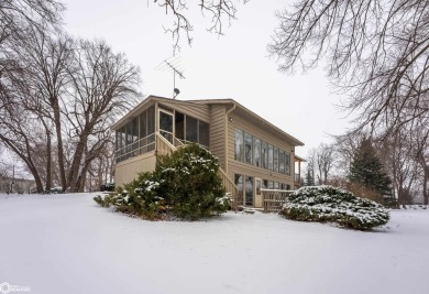 CAPTIVATING RESIDENCE ON 3 SPACIOUS LOTS--A NATURE LOVER'S on Rice Lake Golf and Country Club in Iowa - for sale on GolfHomes.com, golf home, golf lot