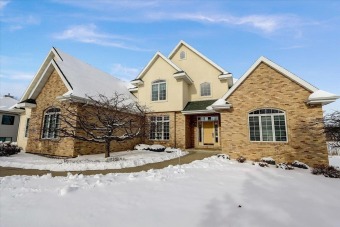 Immaculately updated executive home situated on the scenic 6th on Hawks Landing Golf Club in Wisconsin - for sale on GolfHomes.com, golf home, golf lot
