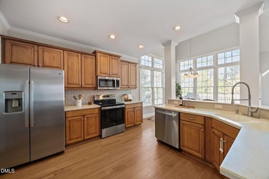 Beautifully positioned on the fairway of Hole #2 in the highly on Heritage Golf Club in North Carolina - for sale on GolfHomes.com, golf home, golf lot