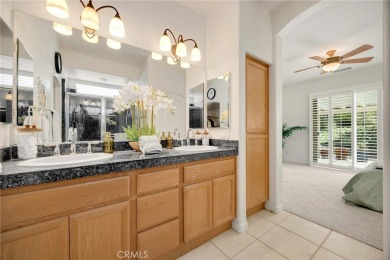 Beautiful SINGLE-STORY home nestled within the private 55+ on Glen Ivy Golf Club in California - for sale on GolfHomes.com, golf home, golf lot
