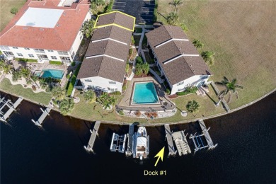 STUNNING WATERFRONT TOWNHOME IN PGI W/DEEDED DOCK - Discover the on Saint Andrews South Golf Club in Florida - for sale on GolfHomes.com, golf home, golf lot