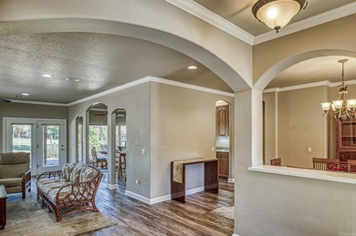Imagine sitting on the huge shade filled, all stone, covered on Granada Golf Course in Arkansas - for sale on GolfHomes.com, golf home, golf lot