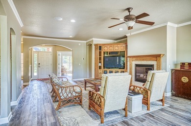 Imagine sitting on the huge shade filled, all stone, covered on Granada Golf Course in Arkansas - for sale on GolfHomes.com, golf home, golf lot