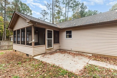 Welcome to this beautiful 3-bedroom, 2-bath home located in a on Carolina Trace Country Club in North Carolina - for sale on GolfHomes.com, golf home, golf lot