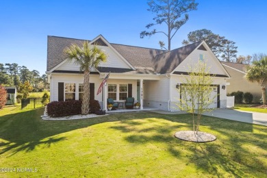 Gorgeous home with amazing curb appeal and incredible updates on Brick Landing Plantation Yacht and Golf Club in North Carolina - for sale on GolfHomes.com, golf home, golf lot