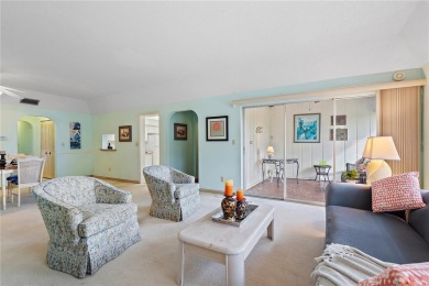 This top-floor condo sits high and dry in a non-flood zone on Bayou Golf Club in Florida - for sale on GolfHomes.com, golf home, golf lot