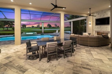 This Harbourside Builders custom home located in the highly on Talis Park Golf Club in Florida - for sale on GolfHomes.com, golf home, golf lot