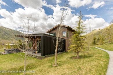 Lodge Cabin, Meadow: This exquisite property offer stunning on Snake River Sporting Club in Wyoming - for sale on GolfHomes.com, golf home, golf lot