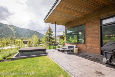 Lodge Cabin, Meadow: This exquisite property offer stunning on Snake River Sporting Club in Wyoming - for sale on GolfHomes.com, golf home, golf lot