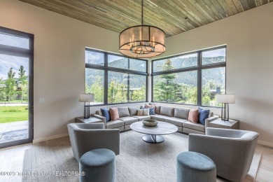 Lodge Cabin, Meadow: This exquisite property offer stunning on Snake River Sporting Club in Wyoming - for sale on GolfHomes.com, golf home, golf lot